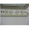Image 2 : Set of 5 Pair of Sterling Earrings, All Different Stones