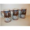 Image 2 : 3-1989 Budweiser Anheuser- Busch Steins ,