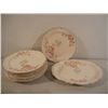 Image 1 : Homer Laughlin  Virginia Rose Pattern Plates(10) & 1 Platter, some blemished