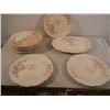 Image 2 : Homer Laughlin  Virginia Rose Pattern Plates(10) & 1 Platter, some blemished