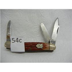 Camillus New York Three Bladed Pocket Knife