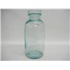 Image 2 : Blue Glass Jar, chip on rim