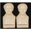 Image 1 : Harry Houdini Figural Stoneware Bookends