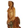 Image 2 : Folk Art Carved Wooden Mermaid