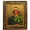 Image 1 : L. ShipShee "Cochese Apache" Oil Painting