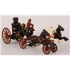 Image 2 : Cast Iron Fire Engine Pumper & Team