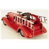 Image 3 : Marx Pressed Steel Wind Up Toy Fire Truck