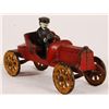 Image 1 : Antique Cast Iron Toy Race Car With Driver