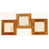Image 1 : 3 Wood Advertising Mirrors
