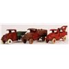 Image 1 : 3 Cast Iron Toy Trucks