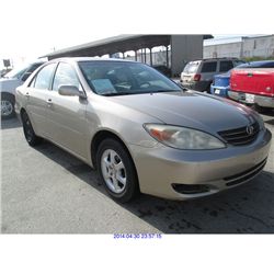 2003 - TOYOTA CAMRY