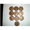 Image 1 : 1910 wheat pennies x10