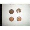 Image 1 : 1917D wheat pennies x4