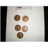Image 1 : 1924 wheat pennies x5