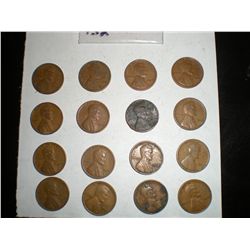 1928 wheat pennies x16