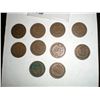 Image 2 : 1890-1899 Indian Head Pennies 10 coin set!!!