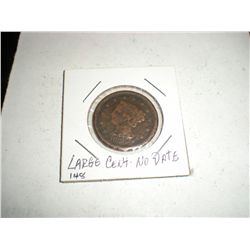Large Cent No Date