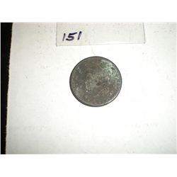 Large Cent Partial Date