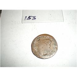 1850 Large Cent Damaged