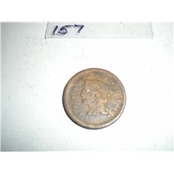 Large Cent Partial Date