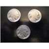 Image 1 : 1920 Buffalo Nickels x3