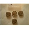 Image 1 : 1930 Buffalo Nickels x4