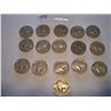 Image 2 : Buffalo Nickels Partial Unreadable Dates x16 coins