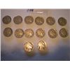 Image 1 : 1936 Buffalo Nickels x14 coins Nice Legible Dates!!!!