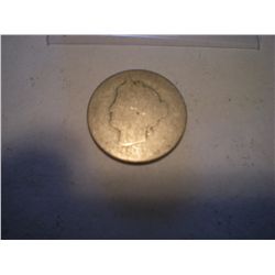 1889 "V"/Liberty Nickels Heavy Wear, Date still visible!!