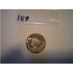 1889 "V"/Liberty Nickel