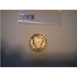 1900 "V"/Liberty Nickel Partial Liberty, nice coin!!!