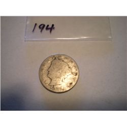 1888 "V"/Liberty Nickel Very Rare Coin!!!