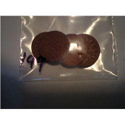 OPA Red Point Tokens x5 - This is a random selection of OPA Red Points