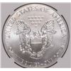 Image 3 : 2013 ( W ) AMERICAN SILVER EAGLE, NGC MS-70!   BROWN LABEL