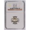 Image 1 : 1944-D MERCURY DIME, NGC MS-66 FB  WHITE