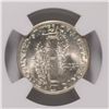 Image 3 : 1944-D MERCURY DIME, NGC MS-66 FB  WHITE