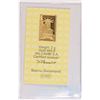 Image 2 : CREDIT SUISSE 2 GRAM .999 GOLD INGOT WITH CERT IN VINYL HOLDER