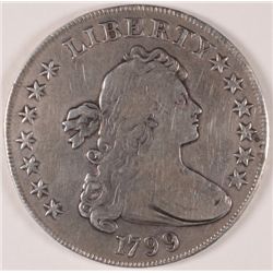 1799 BUST DOLLAR XF (MINOR SCRATCHES)