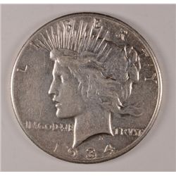 1934-S PEACE DOLLAR XF