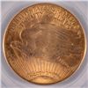 Image 3 : 1927 $20 GOLD ST. GAUDENS PCGS MS66