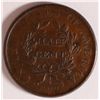 Image 2 : 1807 HALF CENT, VF-EF, OLD REV SCRS