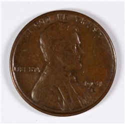 1931-S LINCOLN CENT AU-55