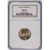 Image 1 : 1942 JEFFERSON NICKEL NGC MS-66