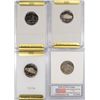 Image 2 : (4) JEFFERSON NICKELS SLABBED PROOFS (62, 79-S I, 81-S, 00-S)