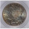 Image 2 : 1881-S Morgan Silver Dollar PCGS MS-65 Wild Rainbow Colors Obverse!!