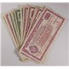 Image 1 : 32 pcs 1934 ATLANTIC CITY, NJ SCHOOL SCRIP'S  $1's  &  $10's