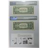 Image 2 : 1995 & 1995 STAR NOTES PMG 64 & PMG 66 "WEB FED"