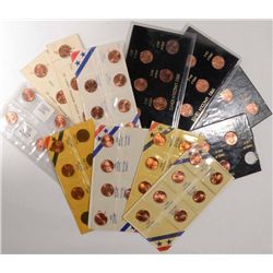 10- 1982 (7pc) LINCOLN ONE CENT SETS "AS PICTURED"