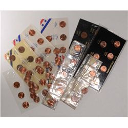 10- 1982 (7pc) LINCOLN ONE CENT SETS "AS PICTURED"