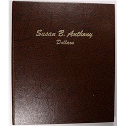 SUSAN B ANTHONY DOLLAR SET, 1979 - 1981, 12 COINS,( NO 79-S II or 81-S II)
